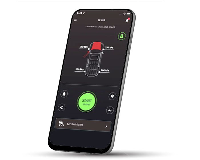 Digital key smartphone vehicle access